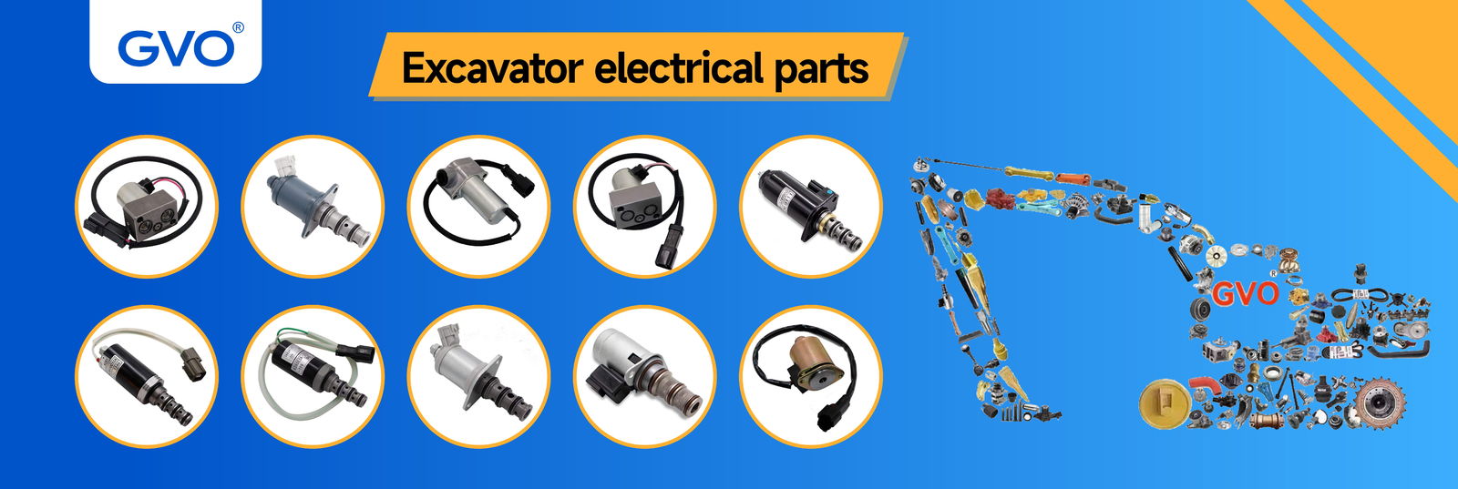 Katup Solenoid Ekskavator