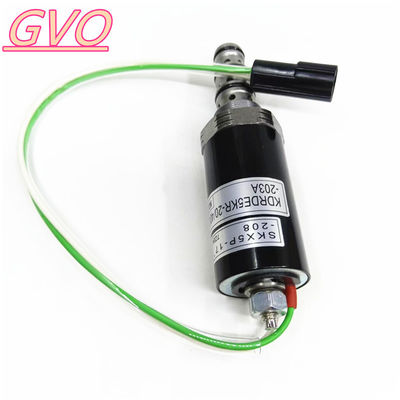 KDRDE5KR-20 40C07-203A Solenoid Valve Untuk Kobelco SK60-3 SK200-2