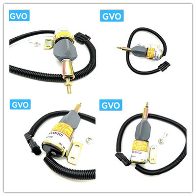 3935430 Bagian excavator Cummins mesin 6BT minyak pemotongan solenoid katup flameout switch flameout perangkat 3935432 SA-4755-24