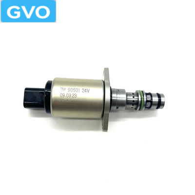 TM90501 Bagian Excavator Sany SY135/205/195/215/245/365 Pompa Hidraulik Tekanan Proporsi Mengurangi Solenoid Valve