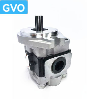 Model baru untuk wheel excavator, Shimadzu 25 displacement, badan pompa dengan inlet samping dan outlet samping, pompa roda gigi tangan kanan, pompa pilot