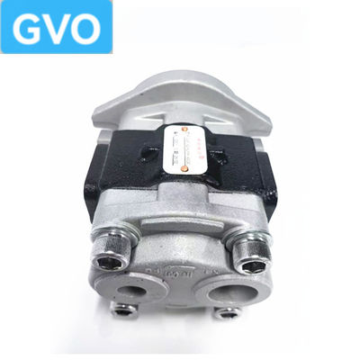 Model baru untuk wheel excavator, Shimadzu 25 displacement, badan pompa dengan inlet samping dan outlet samping, pompa roda gigi tangan kanan, pompa pilot