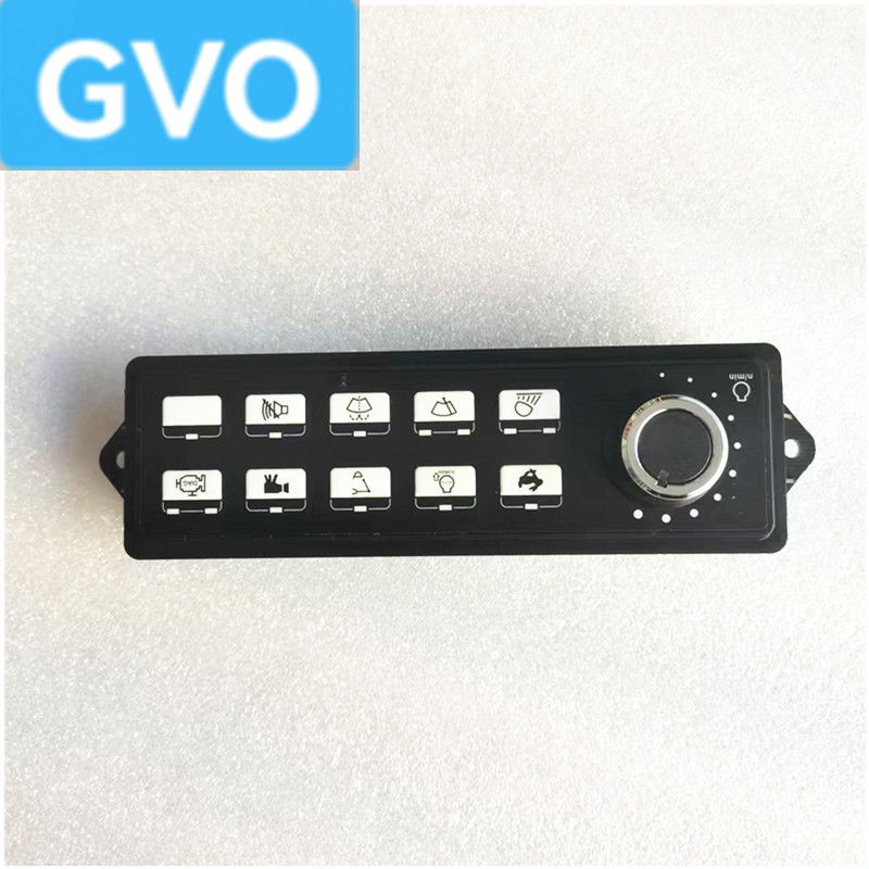 XCMG 215 gas knob assembly 803689877 803699785 XCMG excavator switch box panel 312703170