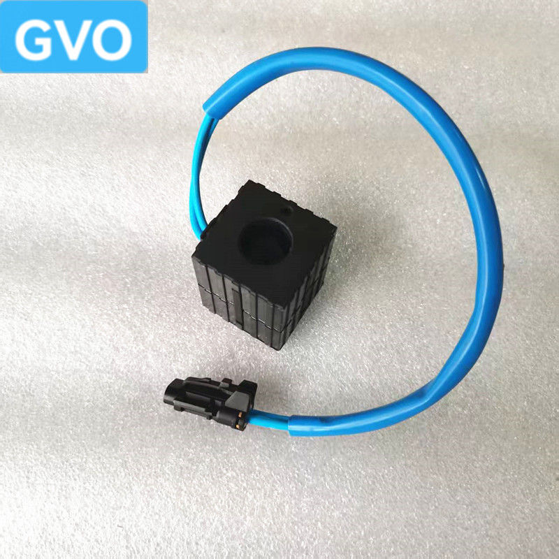 1024 Lovol FR60/65/80/150/170 Pilot Excavator rotary solenoid valve coil yang kompatibel dengan 12V24V